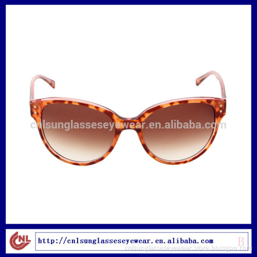 Fashionable design cat eyes shape sunglasses for women